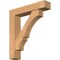 Ekena Millwork Balboa Block Smooth Bracket w/ Offset Brace, Western Red Cedar, 7 1/2"W x 36"D x 40"H BKT0806X36X40BOA05SWR - alternate 1